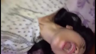 Pasangan Tiongkok Bercinta di Rumah dengan Gaya Liar