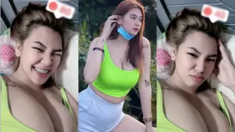 Belahan Gunung Gede yang Menggoda di Tiktok @coszip