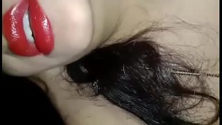 Bhabhi India merintih penuh nafsu dalam bahasa Hindi