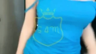 Horny girl masturbate and play with her tight pussy