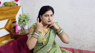 INDIAN BEAUTIFUL WIFE CALM ANGRY HUSBAND WITH MASSAGE