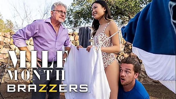 Lulu Chu Menggila, Terobos Ganas oleh Kontol Besar Kyle Mason di Brazzers