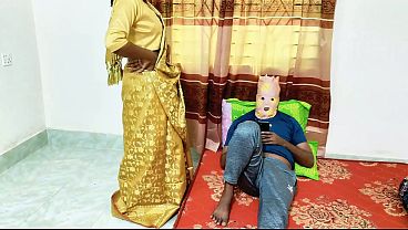 Bidadari Saree Bhabhi Bercinta Liar dengan Suami