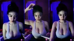 Host seksi susu montok bikin ngiler
