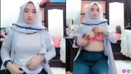 Perawat Coli Live Sambil Pamer Dada Montok