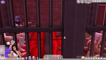 Gangbang! Lubang kontol remaja di dungeon fantasi buat bapak-bapak!
