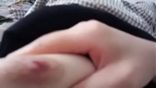 Cewek China colong-colong selfie sambil merangsang