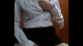 Cewek cina ngintipin lu dari kamar 21, bikin pengen crot.