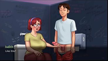 Suasana langsung panas saat Mama Tiri nan seksi menatapku (18+)