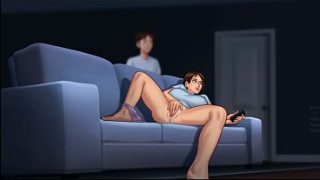 Satu tatapan dari ibu tiri langsung bikin hariku makin panas (18+)