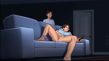 Satu tatapan dari ibu tiri langsung bikin hariku makin panas (18+)