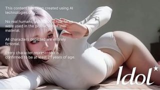Gue suka banget duduk di ruang tamu sementara cewek Asia gue nge-**** gue.