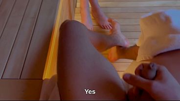 Ngentot Adik Tiri di Sauna, Badan Panas Minta Digaruk