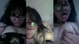 Gea si bocil montok, susu basah bikin ngiler.