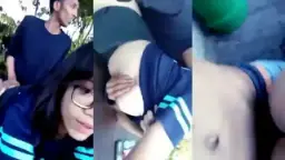 Jamet colmek abg cindo di taman, crot di pantat.