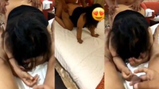 Suami biarkan pria lain ngewe istrinya di video MMS cuckold panas