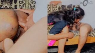 Video mesum desi, kakak tiri ngebor habis adik tiri di pantat