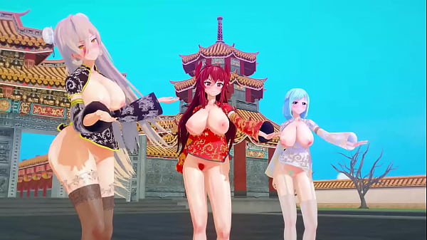 MMD virtual youtubers imlek panas bikin ngaceng 【KKVMD】 (by 熊野ひろ)