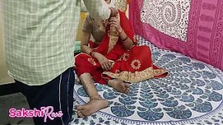 Bini baru nikah digocok mertua pas suami di kantor, pake saree, hari spesial, crot di dalem, pertama kali selingkuh, suara nafas basah, ngomong kotor Hindi.