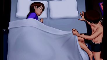 Ibu tiri diam-diam ngintip… Lalu semuanya berubah jadi panas (18+)